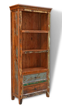 Reclaimed Indian Alcove Bookcase