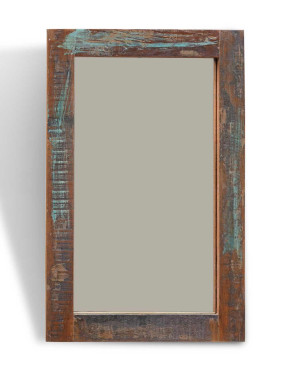 Reclaimed Indian Wood Mirror