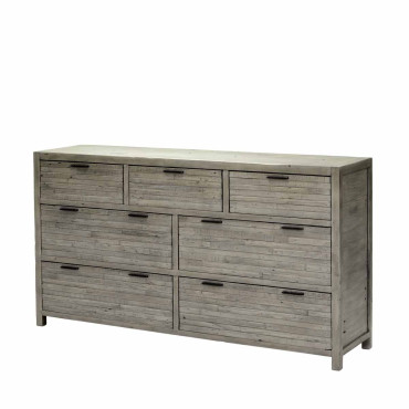 Sorrento Reclaimed 7 Drawer Wide Chest